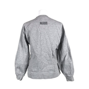 Unisex Ganni - Dressikangast pluus, suurus 36 - Hall (3)