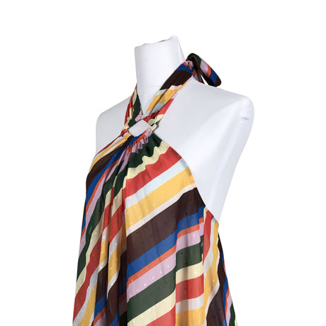 Unisex Ganni - Mitteveniv kleit, suurus 36 - Pruun (2)