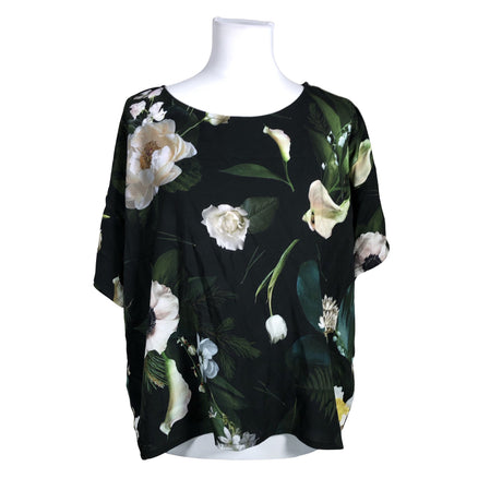 Unisex Garden by Uhana - Lühikeste käistega pluus, suurus 40 - Roheline ()