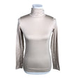 Unisex Essentials by Stockmann - Trikotaažist pluus, suurus 34 - Beige ()