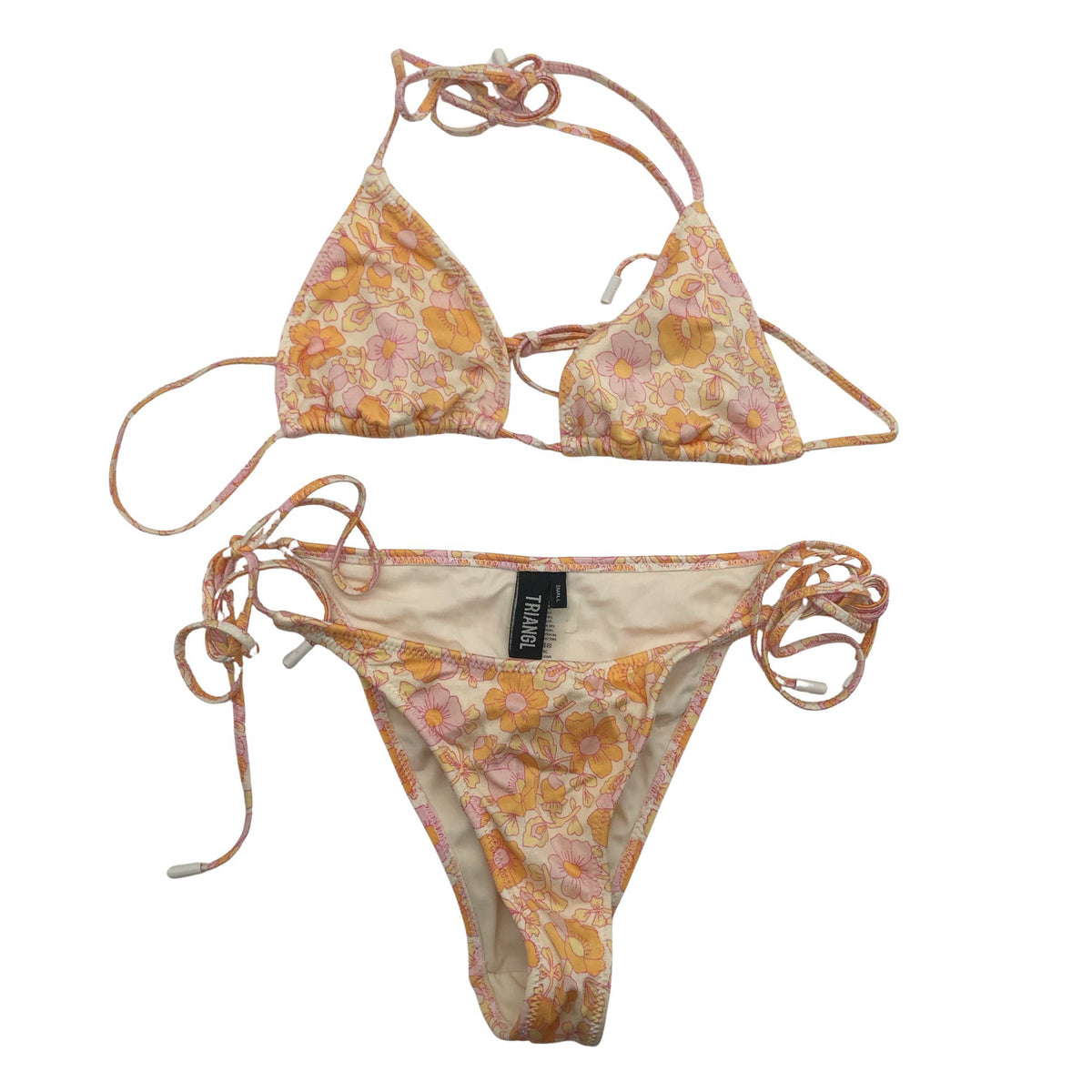 Unisex Triangl - Bikiinid, suurus 36 - Oranž (1)