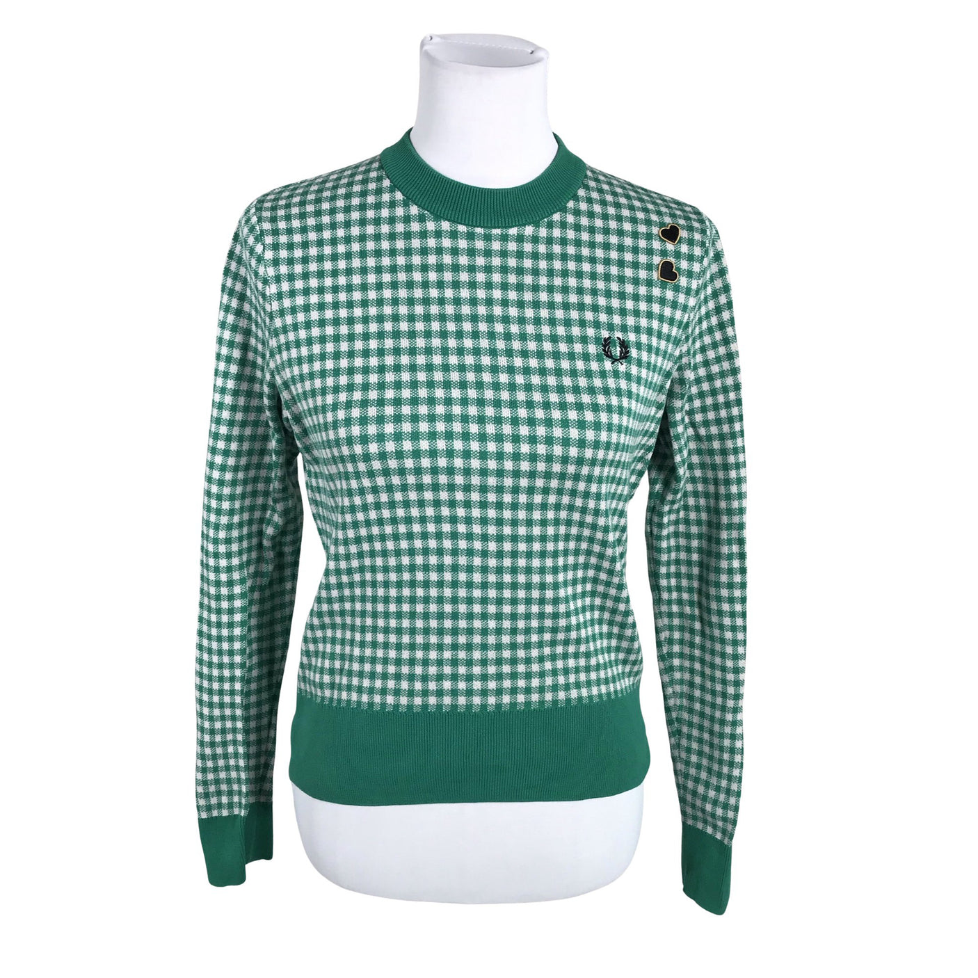 Unisex Fred Perry - Kampsun, suurus 38 - Roheline (1)