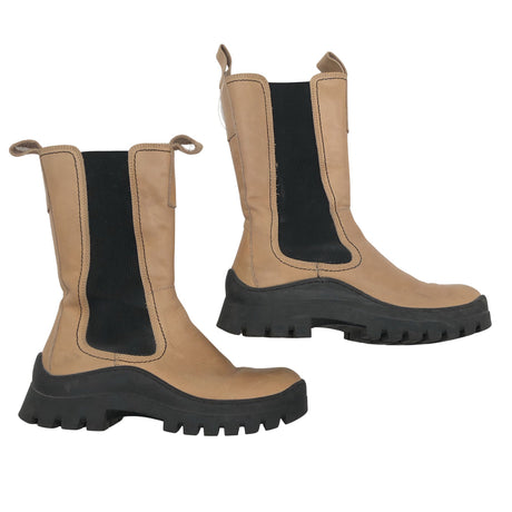 Unisex Alohas - Poolsaapad, suurus 38 - Pruun ()