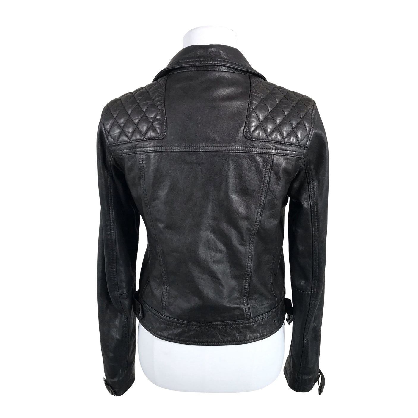 Unisex All Saints - Nahktagi, suurus 40 - Must (2)