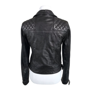 Unisex All Saints - Nahktagi, suurus 40 - Must (2)