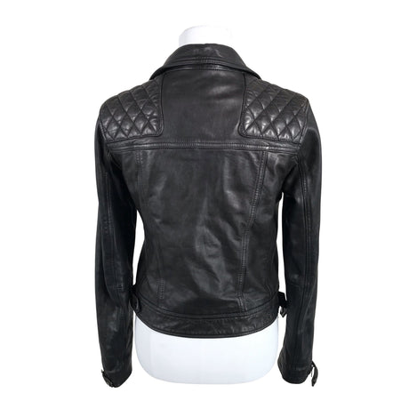 Unisex All Saints - Nahktagi, suurus 40 - Must (2)