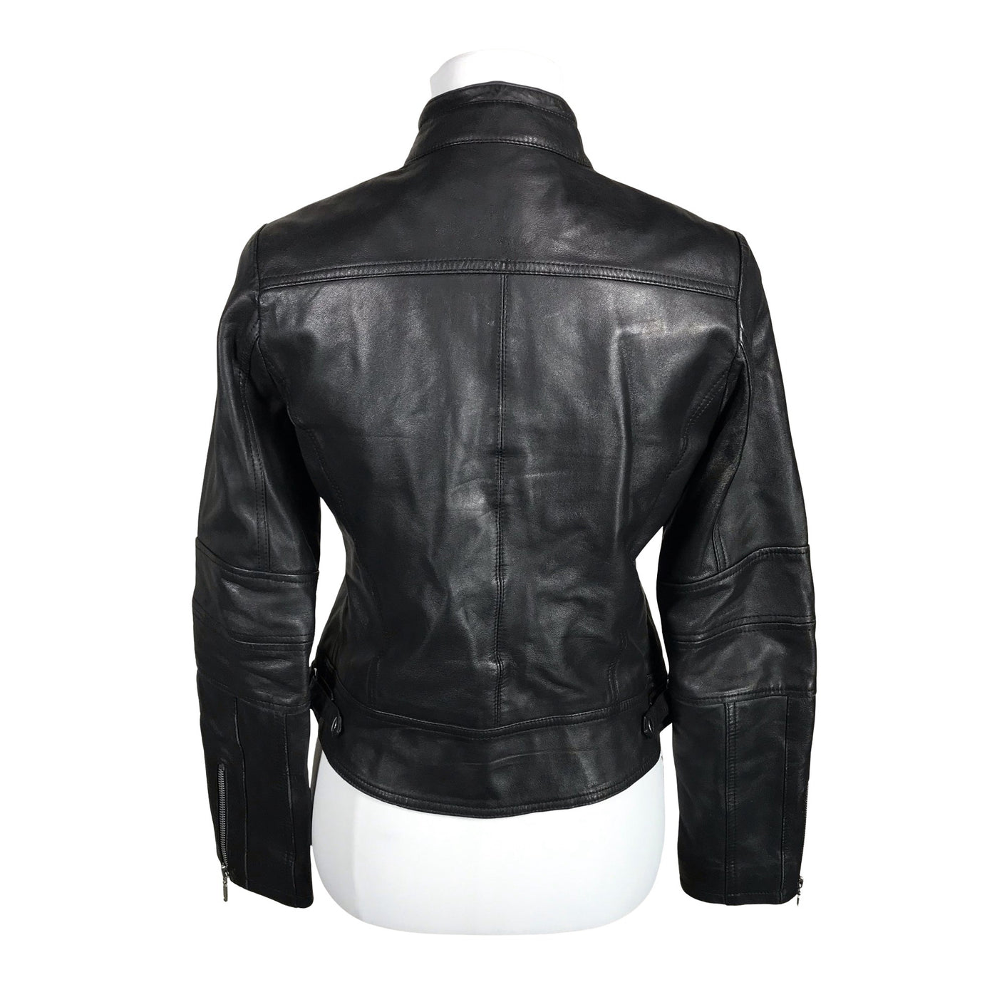 Unisex Andiata - Nahktagi, suurus 34 - Must (2)