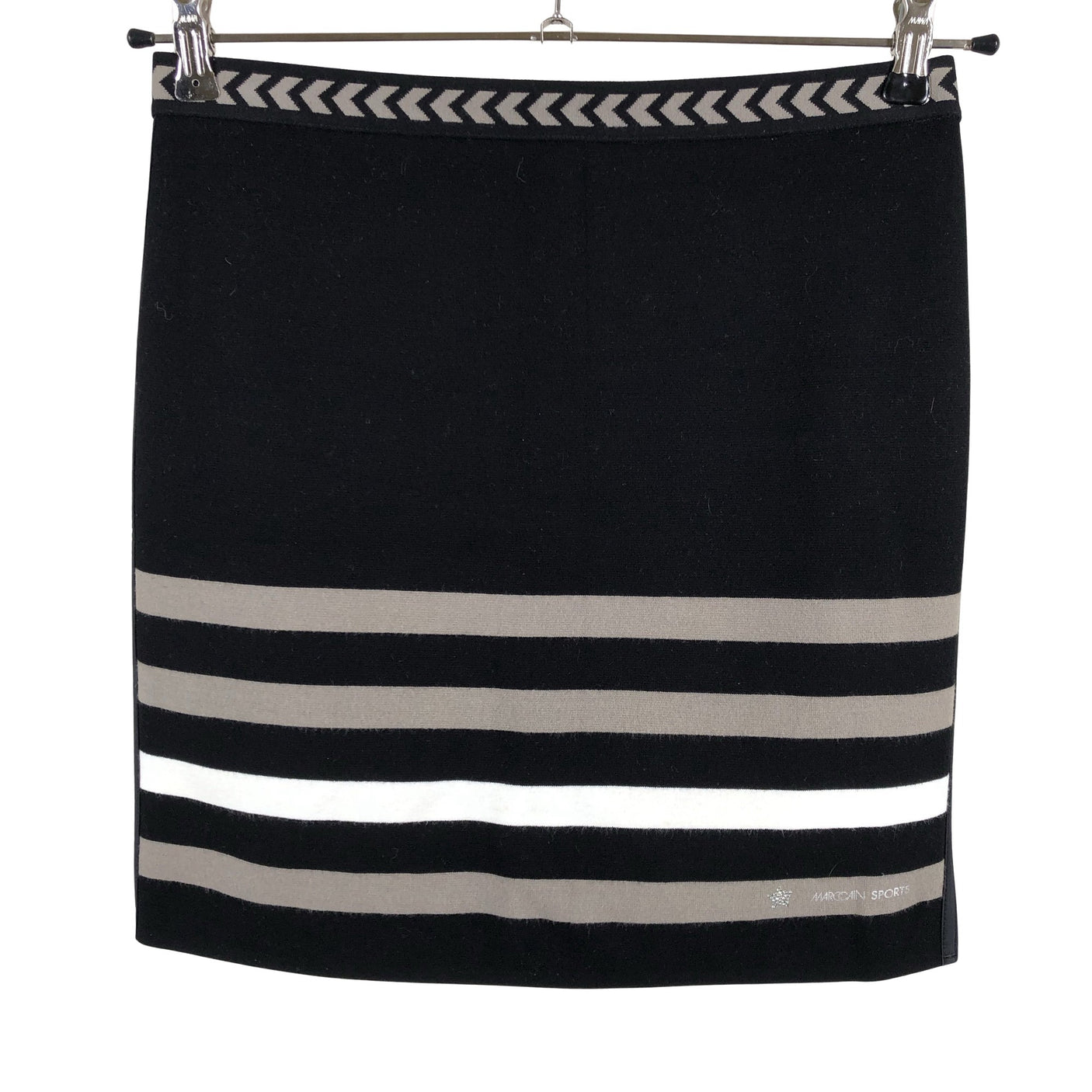 Unisex Marc Cain - Kootud seelik, suurus 38 - Must (1)