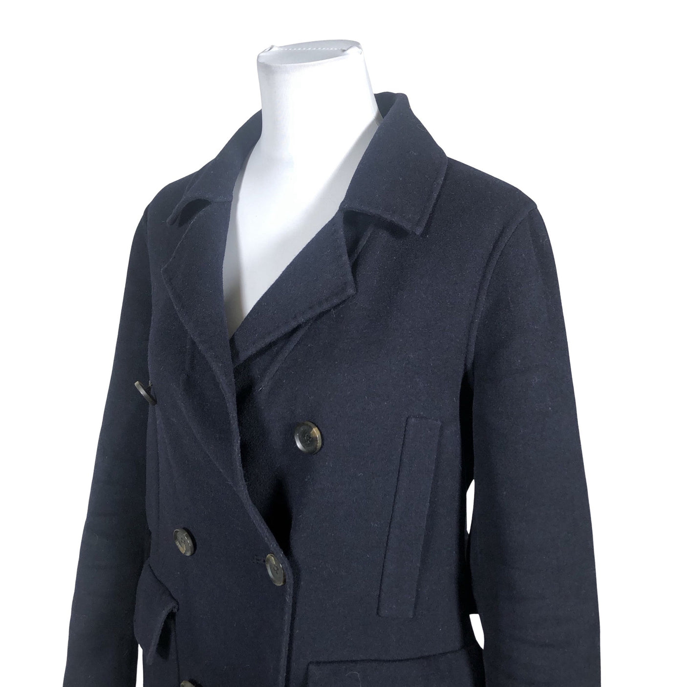 Unisex Karen Millen - Villane mantel, suurus 38 - Sinine (3)