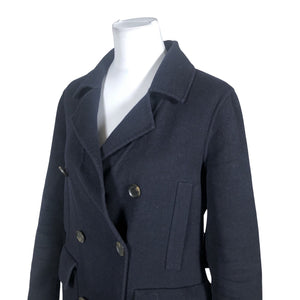 Unisex Karen Millen - Villane mantel, suurus 38 - Sinine (3)