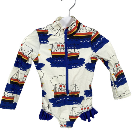 Unisex Mini Rodini - Ujumistrikoo, suurus 92 - 98 - Sinine ()