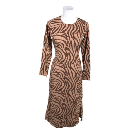 Unisex Kaiko - Trikotaažist kleit, suurus 34 - Pruun ()