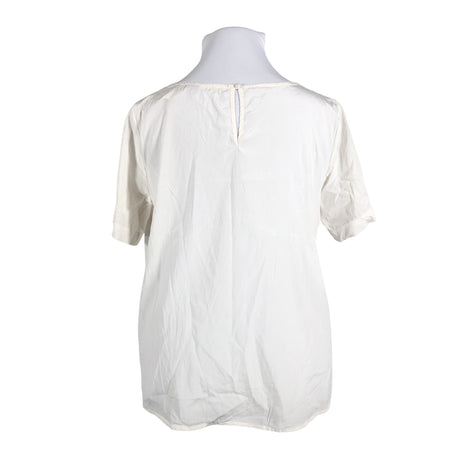 Unisex R-collection - Lühikeste käistega pluus, suurus 42 - Valge (2)