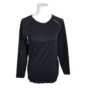 Unisex ICIW – Icaniwill - Spordisärk, pikad käised, suurus 40 - Must (1)