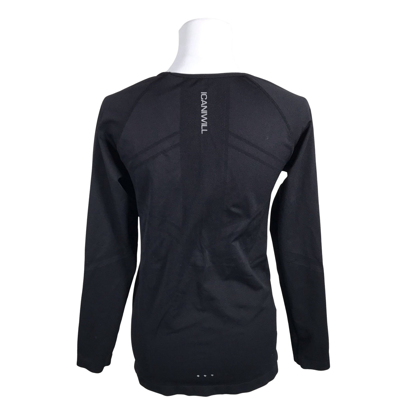 Unisex ICIW – Icaniwill - Spordisärk, pikad käised, suurus 40 - Must (2)