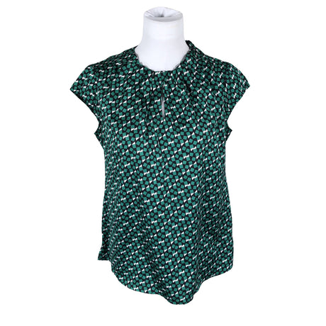 Unisex Comma - Lühikeste käistega pluus, suurus 38 - Roheline ()