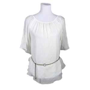 Unisex Andiata - Pluus, suurus 36 - Valge (1)