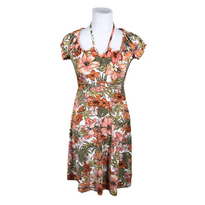 Unisex Happy Holly - Trikotaažist kleit, suurus 32 - Oranž (1)