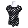 Unisex Wallis - Lühikeste käistega pluus, suurus 38 - Must ()