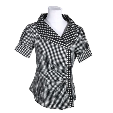 Unisex Finery - Lühikeste käistega pluus, suurus 38 - Must ()