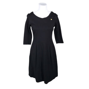 Unisex My Olsson - Trikotaažist kleit, suurus 38 - Must (1)