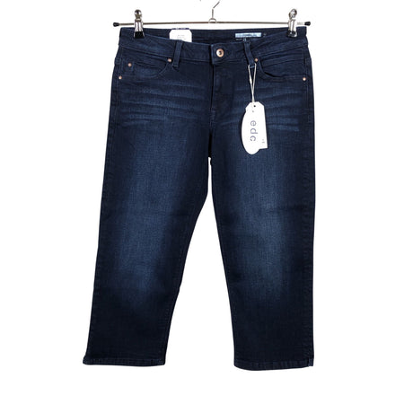 Unisex Esprit - Teksast poolpikad püksid, suurus W28 - Sinine ()