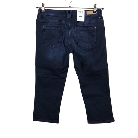 Unisex Esprit - Teksast poolpikad püksid, suurus W28 - Sinine (2)