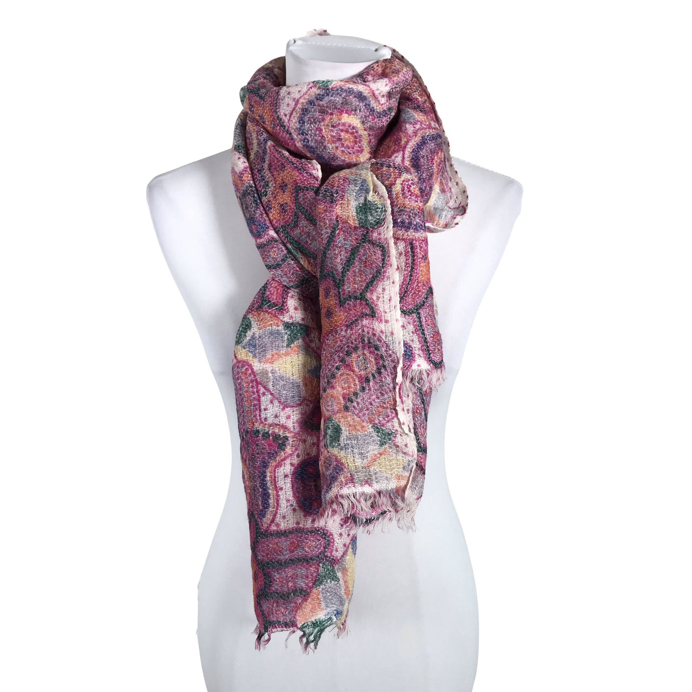 Unisex Hemisphere - Õhuke sall, suurus Maxi - Heleroosa (1)