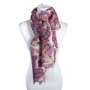 Unisex Hemisphere - Õhuke sall, suurus Maxi - Heleroosa (1)