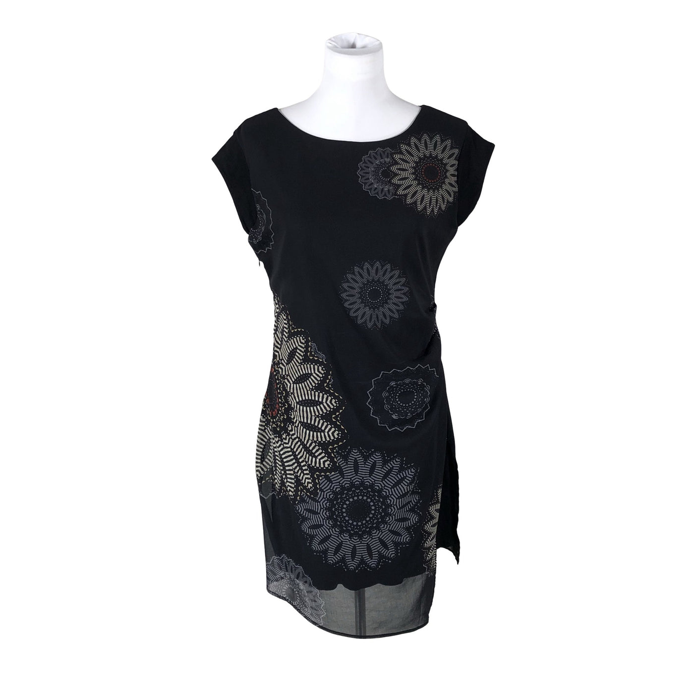 Unisex Desigual - Mitteveniv kleit, suurus 40 - Must (1)