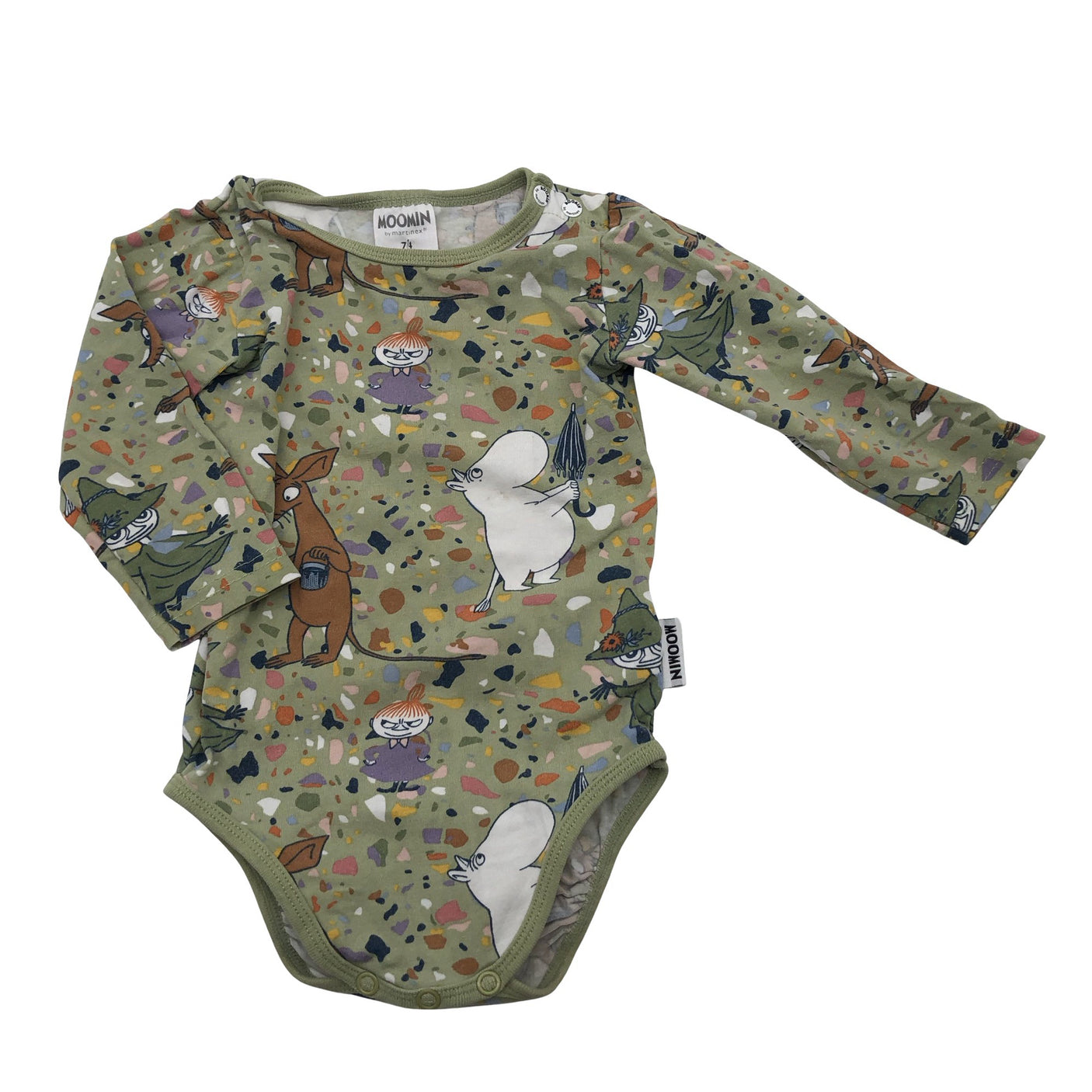 Unisex Martinex - Bodi, suurus 68 - 74 - Roheline (1)