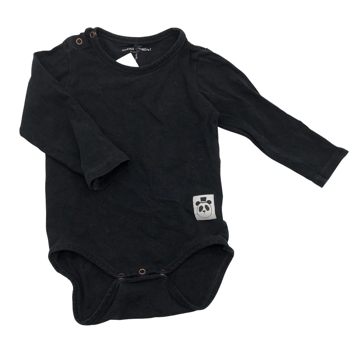 Unisex Mini Rodini - Bodi, suurus 68 - 74 - Must (1)