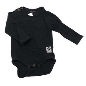 Unisex Mini Rodini - Bodi, suurus 68 - 74 - Must (1)
