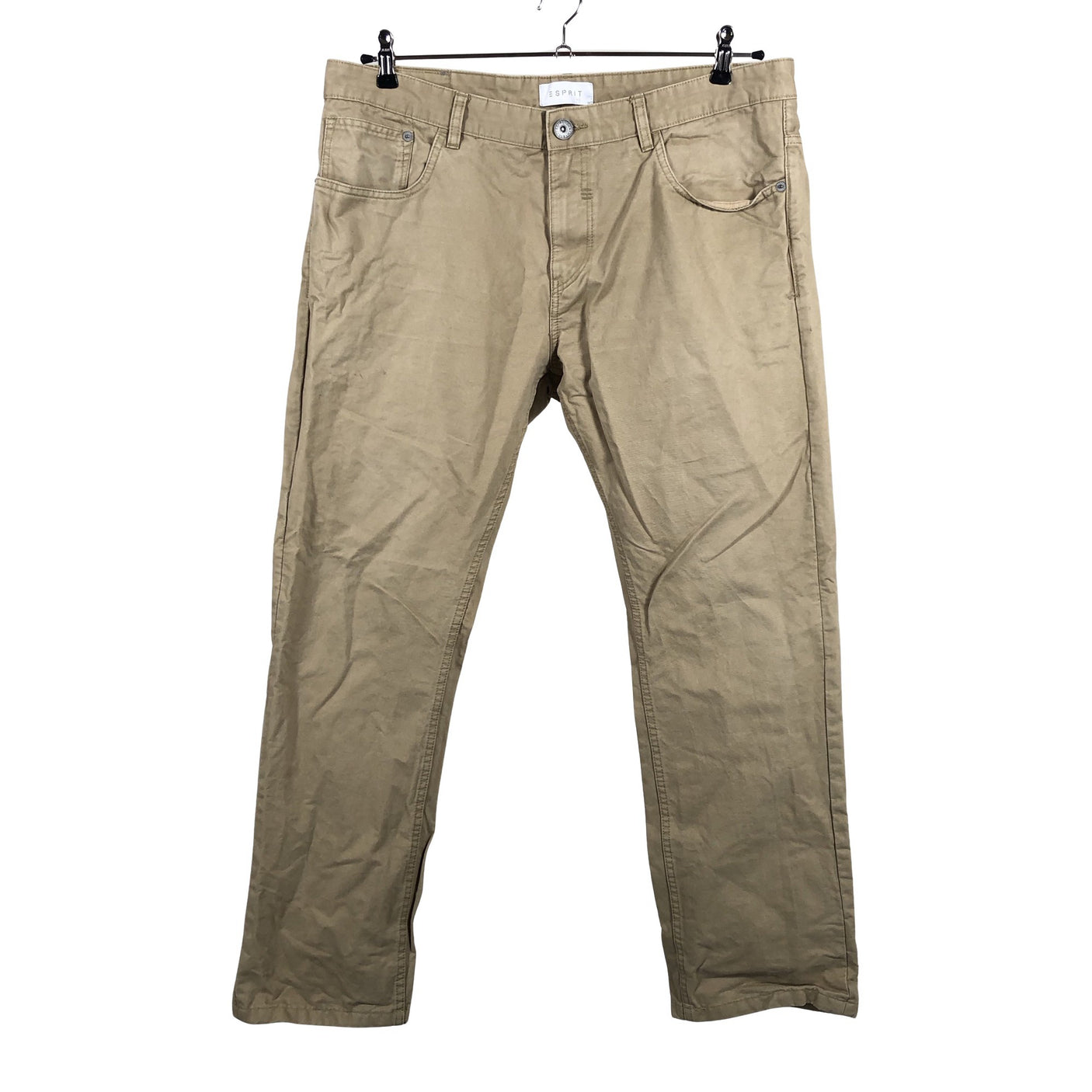 Unisex Esprit - Chino-püksid, suurus W36 - Beige (1)
