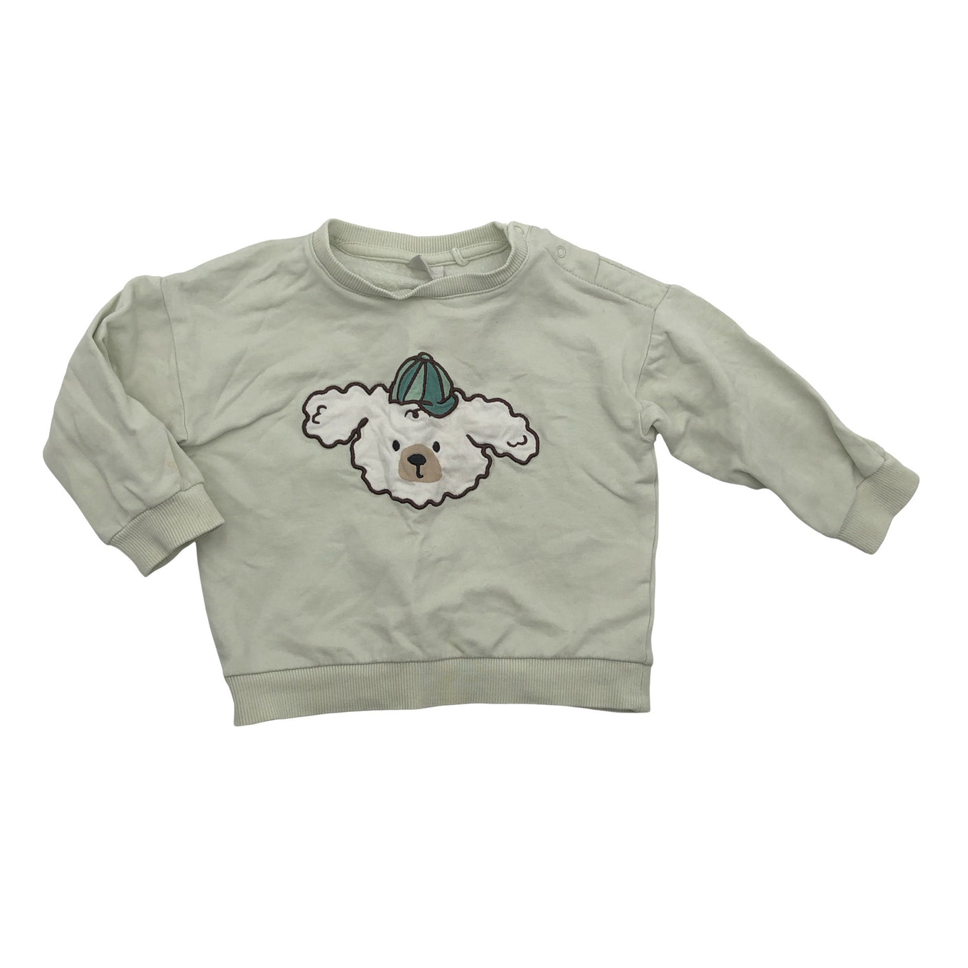 Unisex Lindex - Dressikangast pluus, suurus 74 - 80 - Roheline (1)