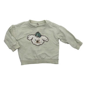 Unisex Lindex - Dressikangast pluus, suurus 74 - 80 - Roheline (1)