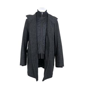 Unisex Esprit - Villane mantel, suurus XXL - Must (1)