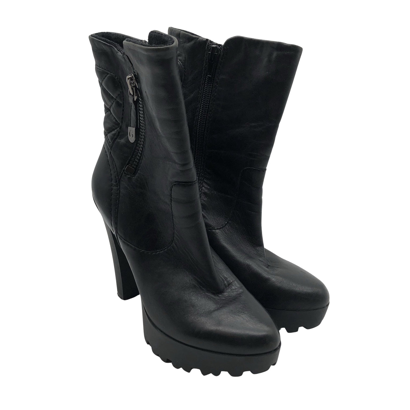 Unisex Guess - Poolsaapad, suurus 36 - Must (2)