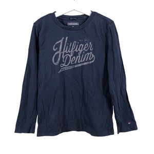 Unisex Tommy Hilfiger - Trikotaažist pluus, suurus 116 - 122 - Sinine (1)