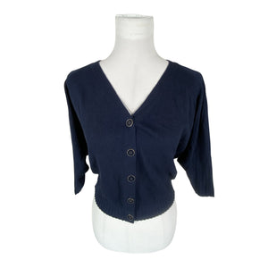 Unisex Per Una by Marks & Spencer - Kardigan, suurus 38 - Sinine (1)