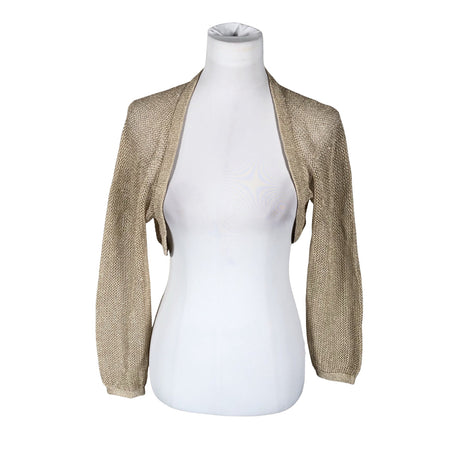 Unisex Create - Kootud boolero, suurus 40 - Kuld ()