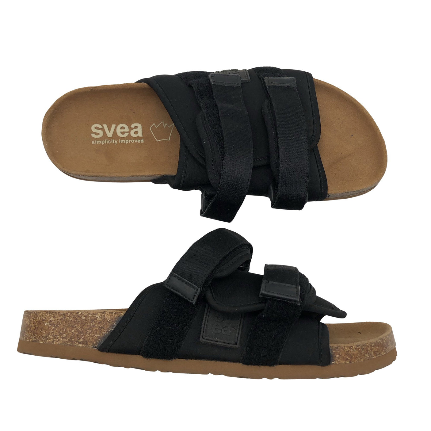 Unisex Svea - Rihmikud, suurus 39 - Must (1)