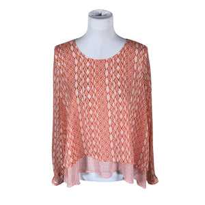 Unisex Milano - Pluus, suurus 36 - Oranž (1)