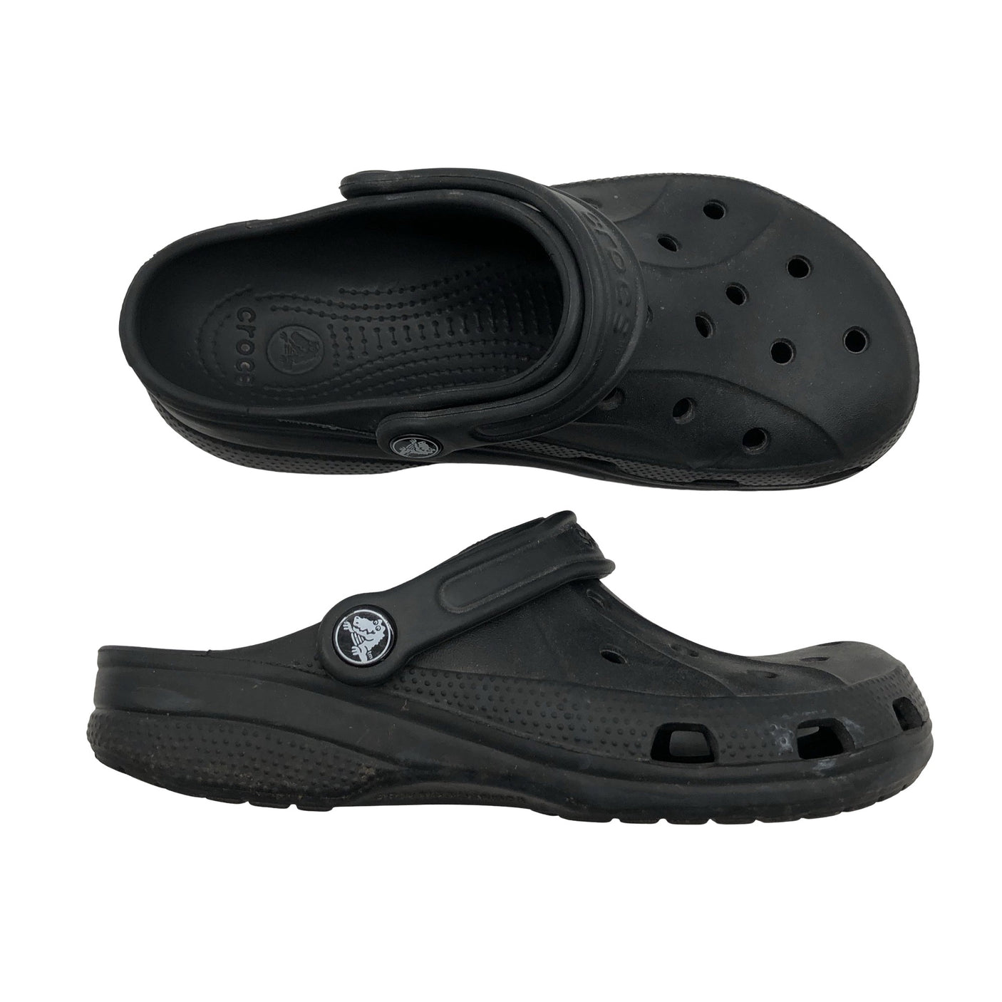 Unisex Crocs - Lahtise kannaga jalanõud, suurus 38 - Must (1)