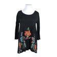 Unisex Desigual - Trikotaažist tuunika, suurus 38 - Must ()