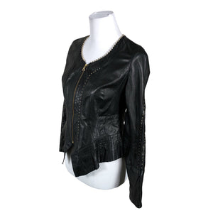 Unisex Don Vanquisher - Nahktagi, suurus 38 - Must (2)
