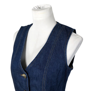 Unisex L.K.Bennett - Teksasärk, suurus 38 - Sinine (3)