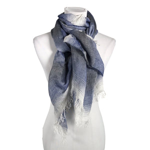 Unisex Hugo Boss - Õhuke sall, suurus Ei kokoa - Helesinine (1)