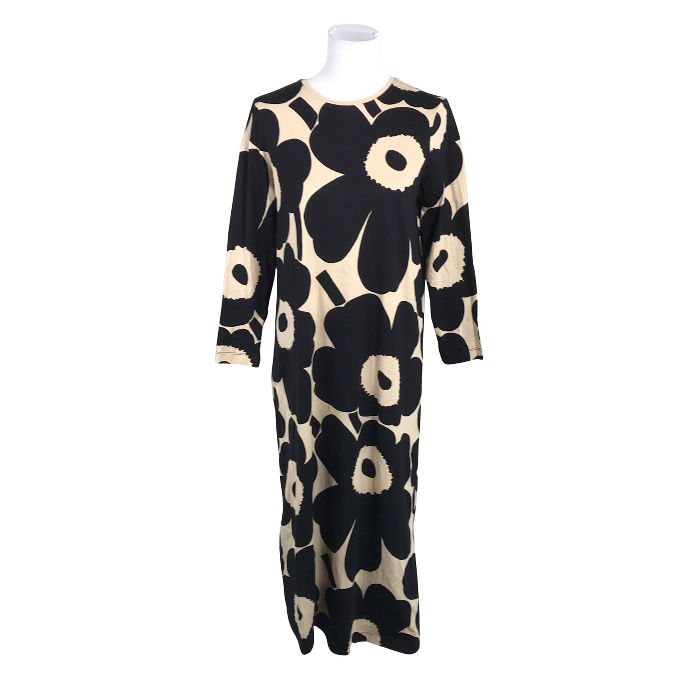 Unisex Marimekko - Trikotaažist kleit, suurus 36 - Beige (1)