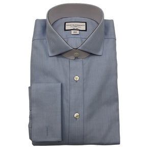 Unisex Charles Tyrwhitt - Triiksärk, suurus L - Helesinine (1)